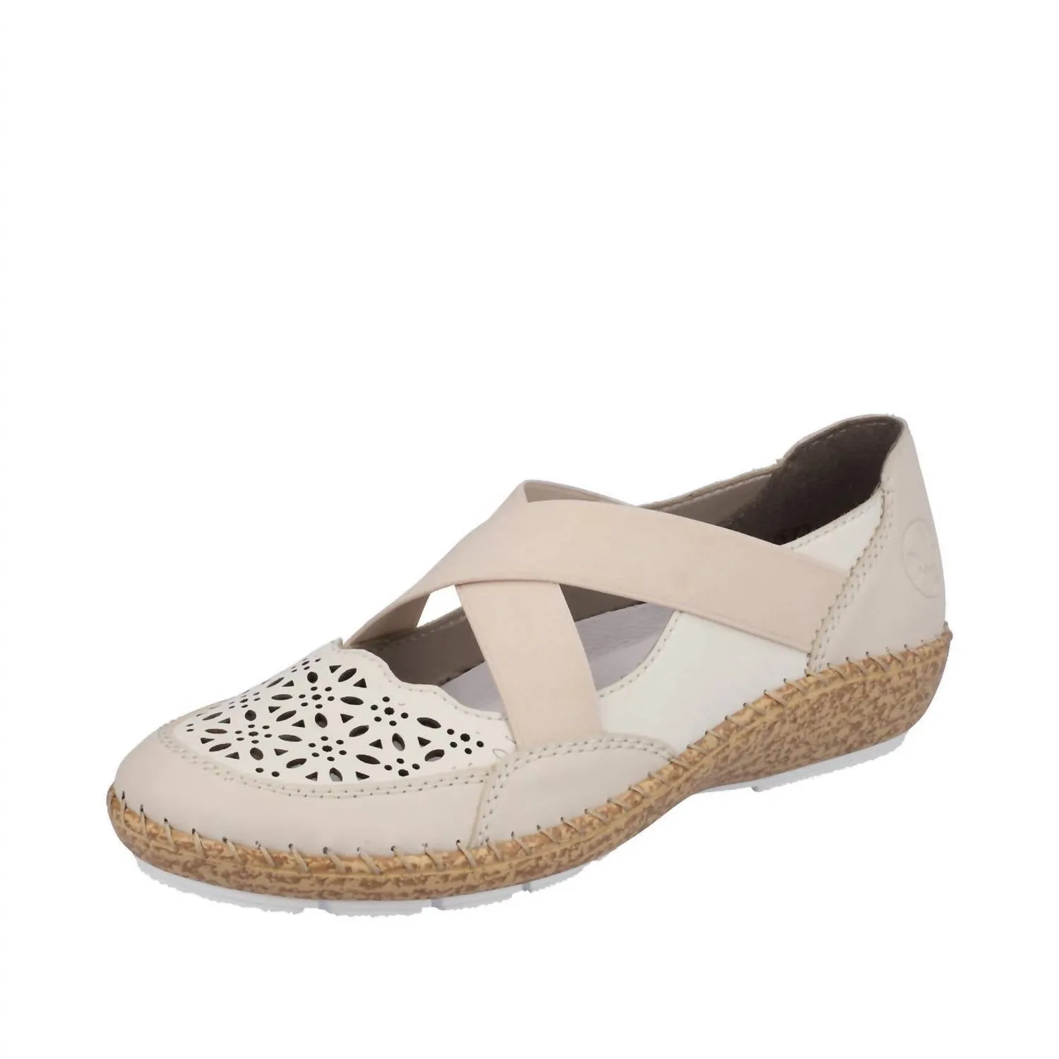 Women's Cindy 53 Flat Shoes In Perle/offwhite Bcbgeneration Shoes