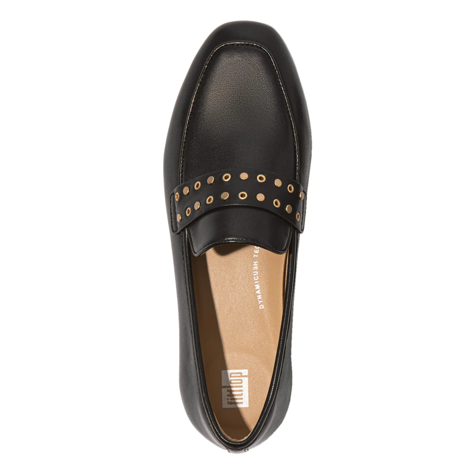 Women's FitFlop, Delicato Stud-and-Eyelet Loafer Loafers Loro Piana