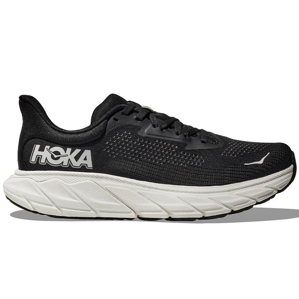 Best Shoes For Beginner Runners Women's Hoka Arahi 7, Black/White, 6.5 D Wide