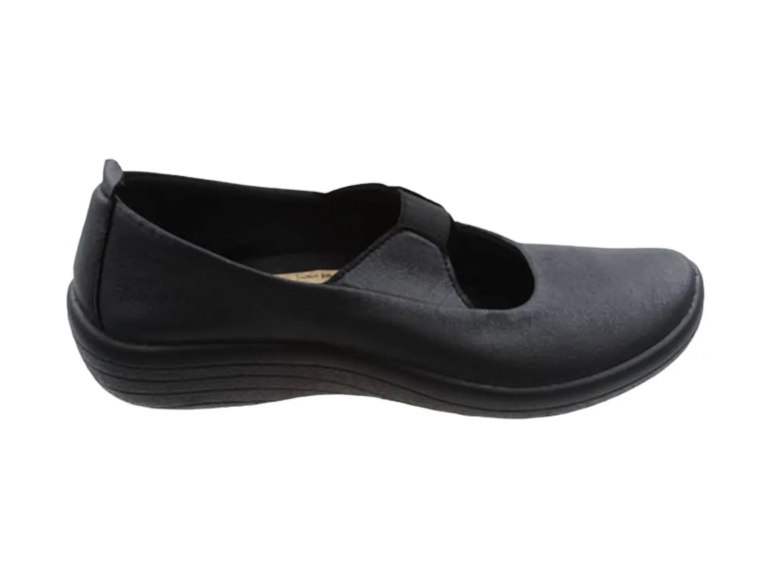 Women's Itatiaia Flat Shoes In Black Flat Sole Shoes For Lifting