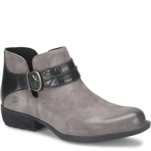Women's Kati Bootie In Dark Grey Black Over The Knee High Boots Flat