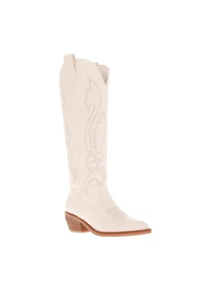 Shop Cowboy Boots Women's Kolt Tall Boot In Ivory Malta