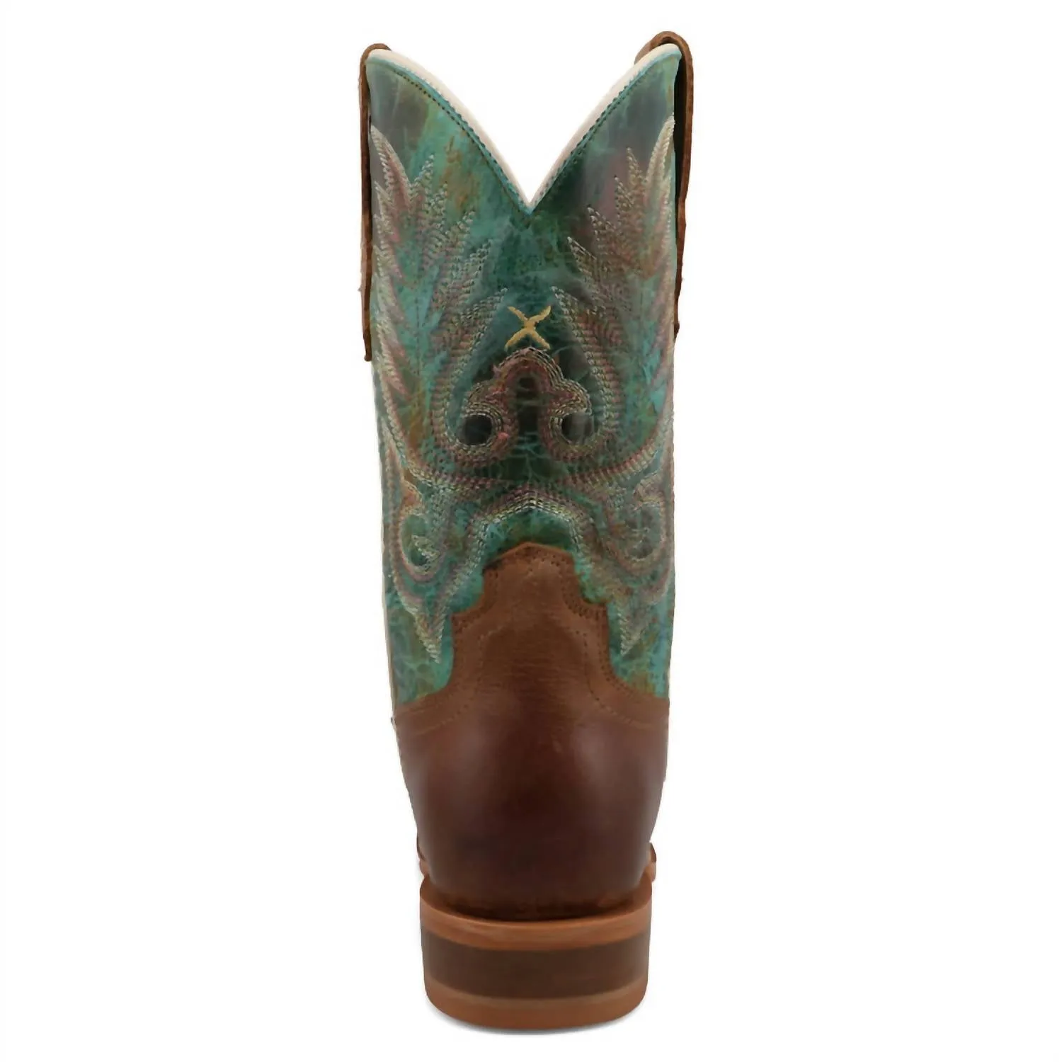Riding Style Boots Women's Rancher Boots In Ginger & Distressed Turquoise