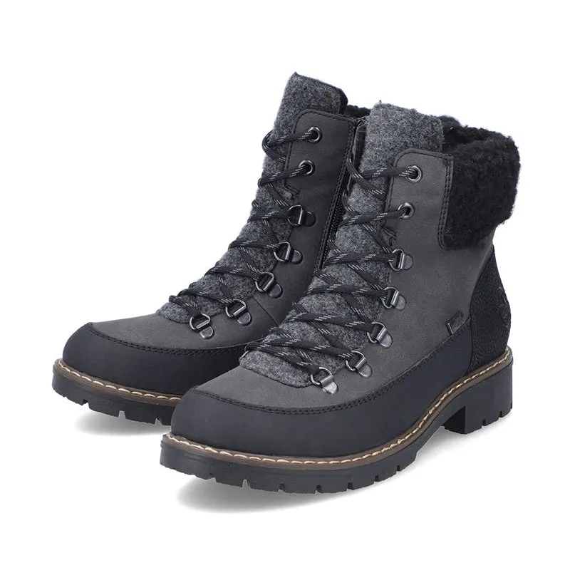 Muck Snake Boots Women's Sabrina 01 Schwarz/Anthrazit