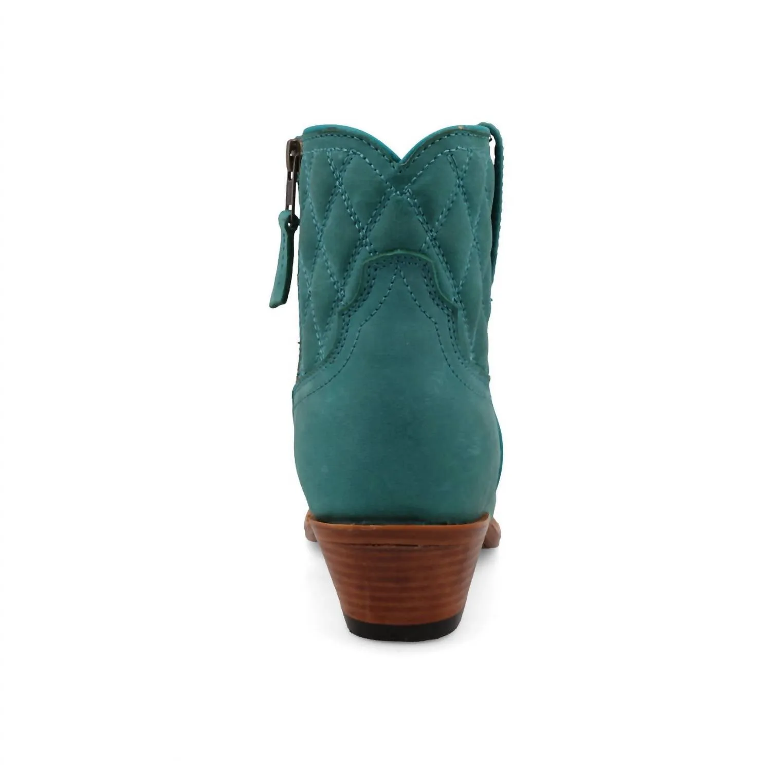 Women's Steppin' Out Bootie In Blue Turquoise Newrock Boots