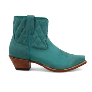 Women's Steppin' Out Bootie In Blue Turquoise WaterProof Boots