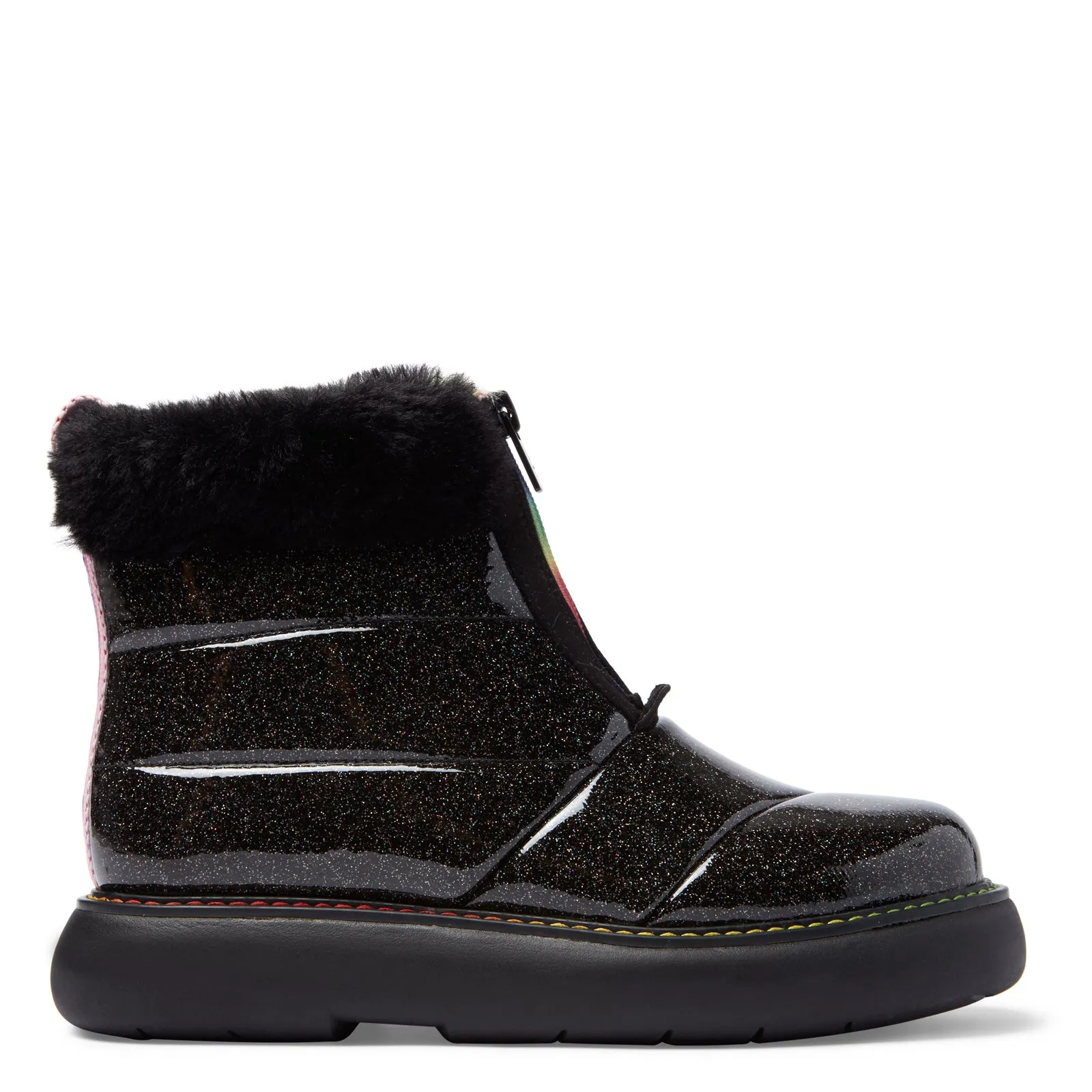 Tan Work Boots Women's Toms, Mallow Puffer Cuff Boot