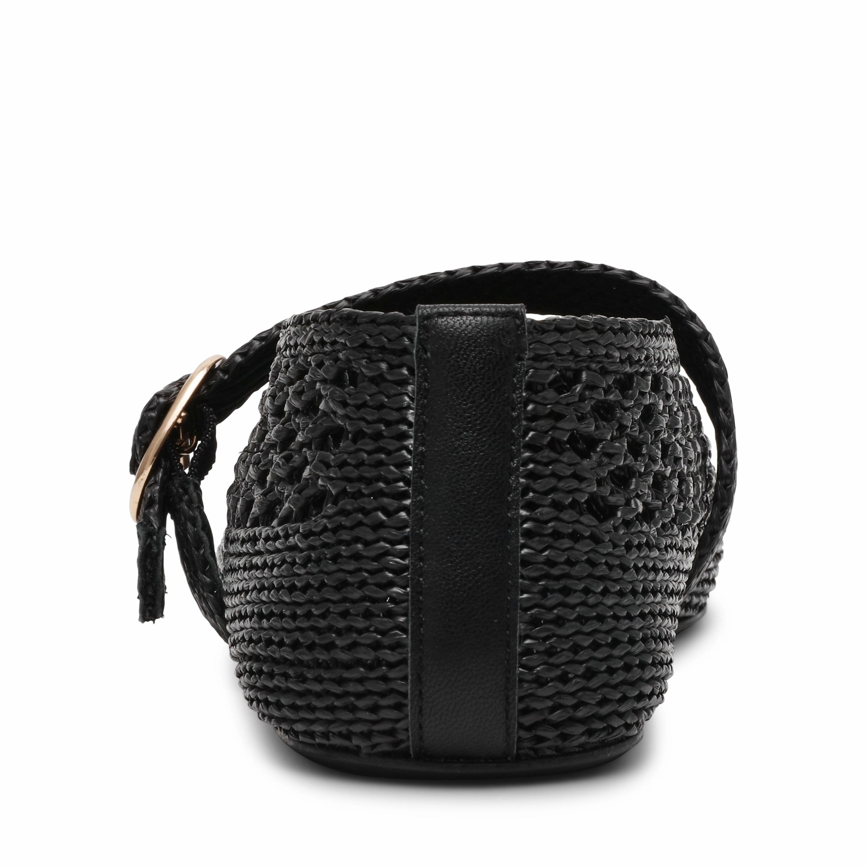 Alara Flat Shoe BLACK Ballet Flats Shoes