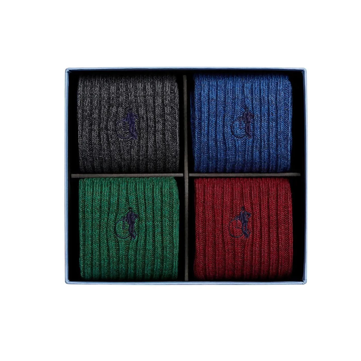 Boot Socks - 4 Pair Gift Box - Kew Collection People Boots