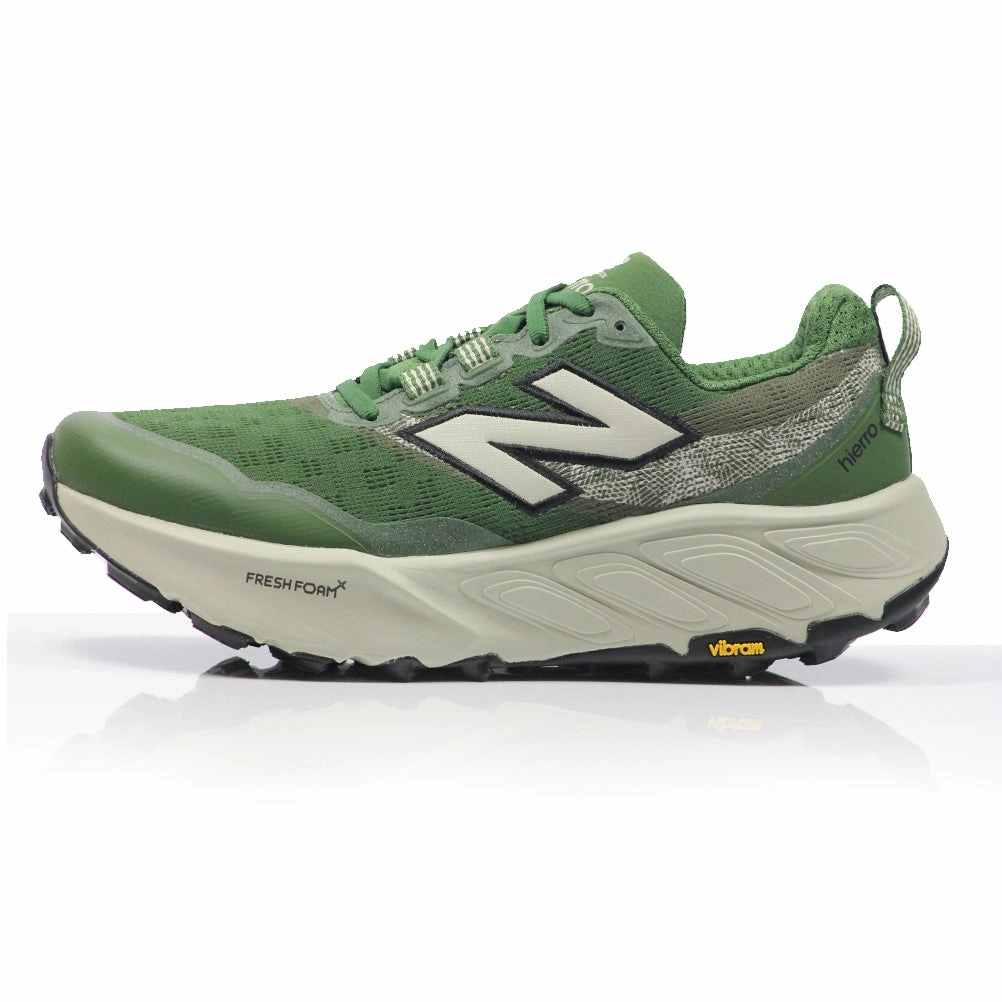 New Balance Fresh Foam X Hierro v9 Men's Trail Shoe - Dark Alpine Green/Shipyard/Black Good Waterproof Running Shoes