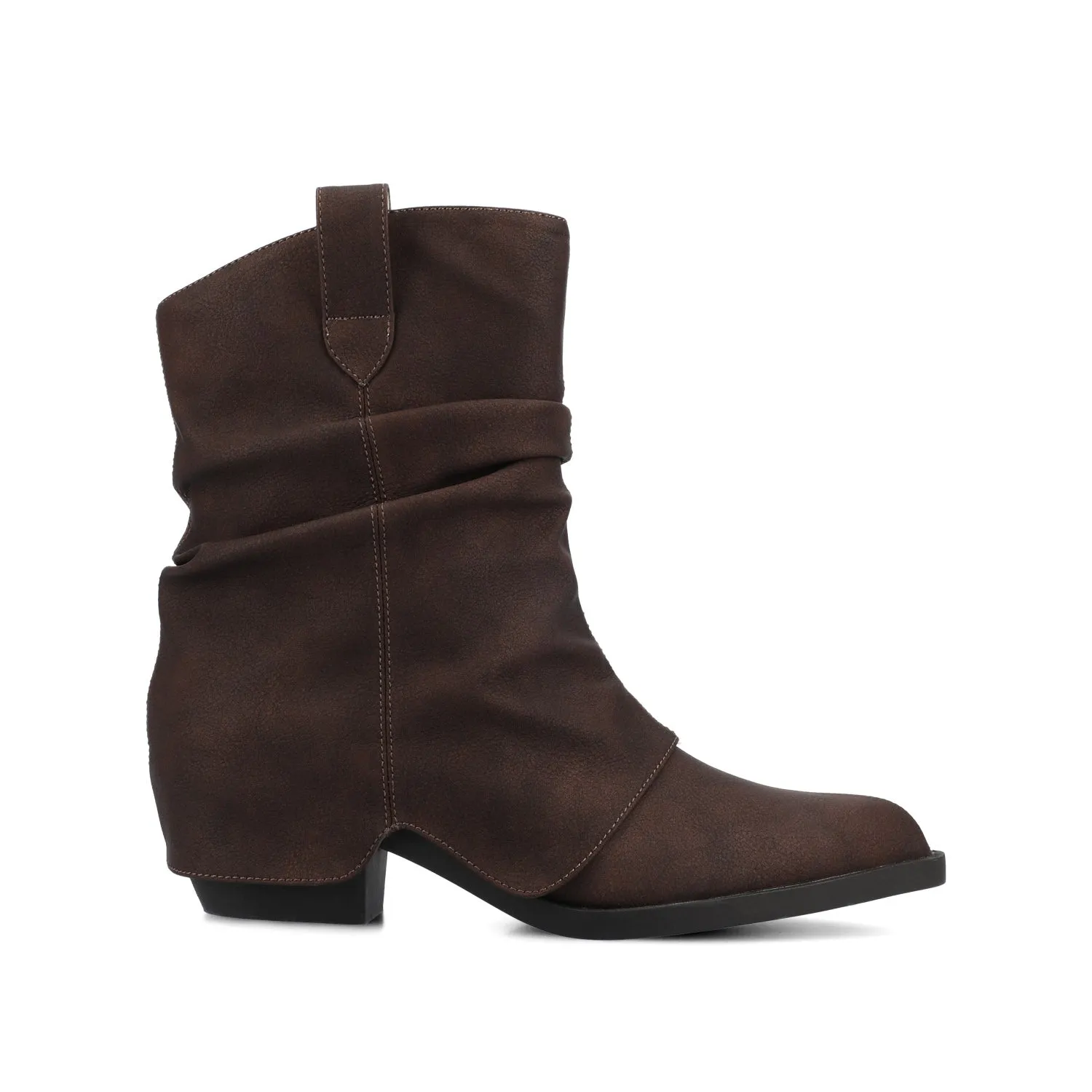 WYNETTE WESTERN ANKLE BOOTIES Over The Knee Boots Suede