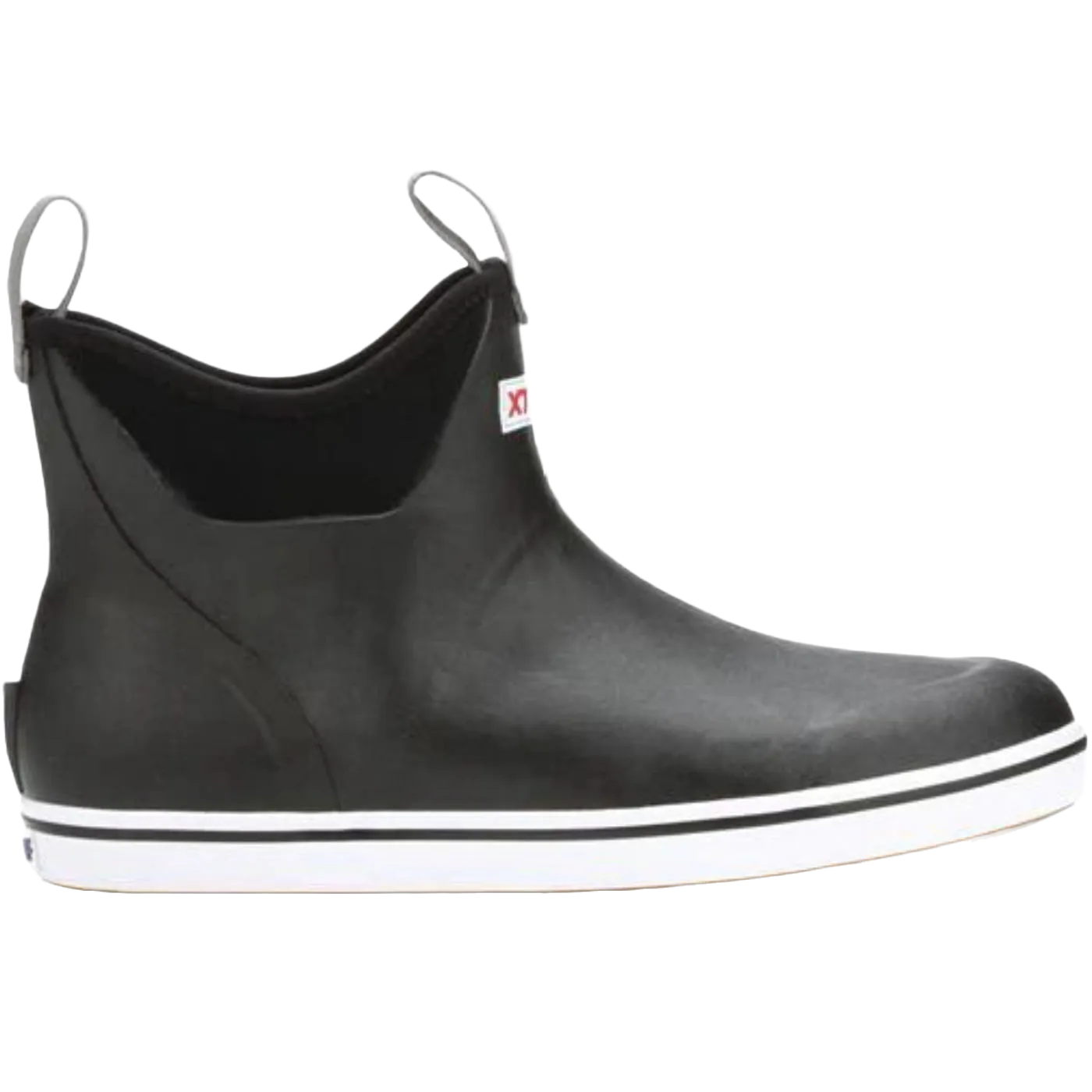 Narrow Calf Cowgirl Boots XTRATUF Ladies Black Waterproof Ankle Deck Boots XWAB000