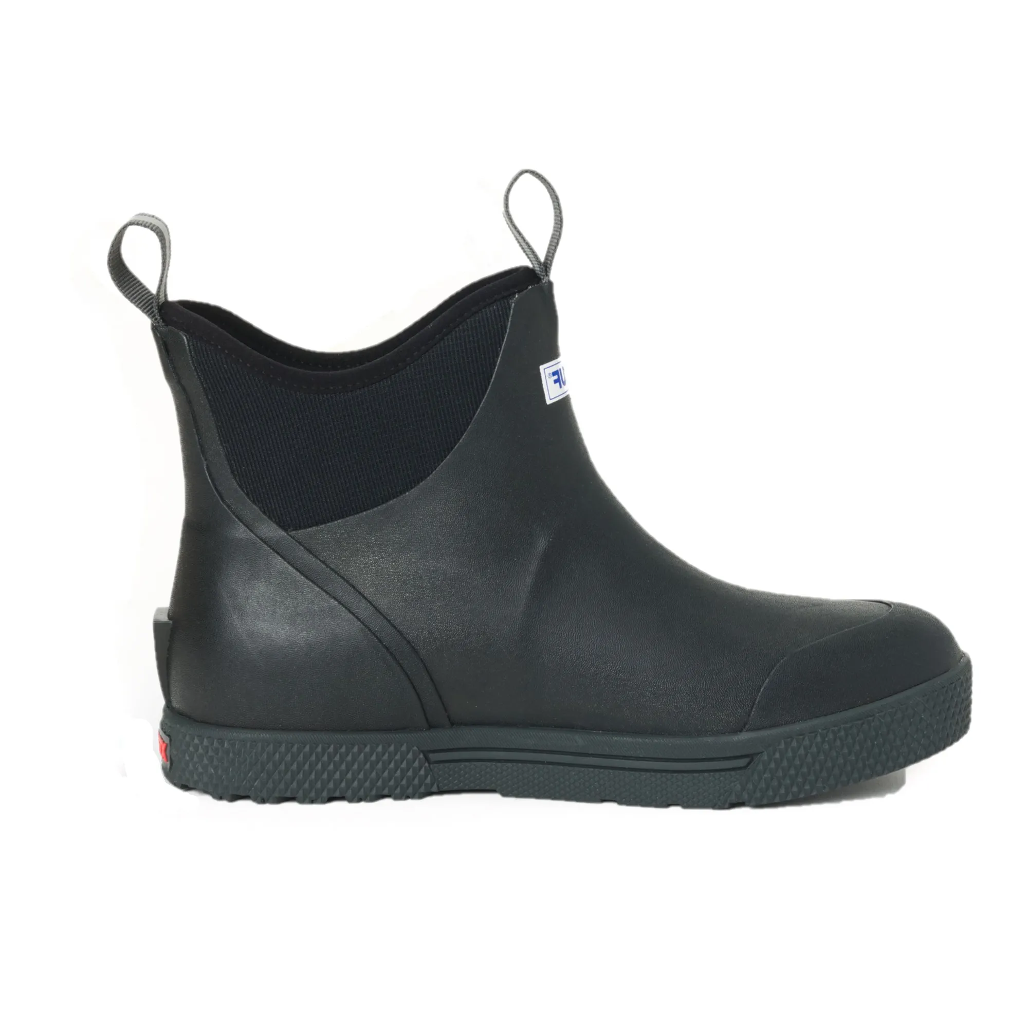 Wetland Muck Boots XTRATUF Men's Wheelhouse Black Pull On Rubber Boots XMW000