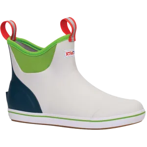 Ballerina Boots XTRATUF Men's Yulex Ankle Deck Eco Gray Pull On Boots XMAB1EC