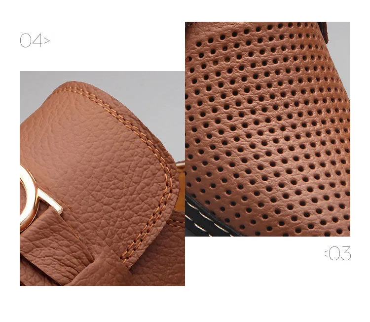 Intentionally Blank Marblehead Loafers 2017 Spring/Summer New Men Leather Shoes Fashion Comfort Loafers Shoes For Men Designer Shoes Casual Breathable Mens Shoes