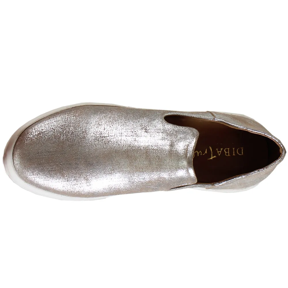 Youth Full Metallic Slip On Sneakers Bernie Mev Slip On Sneaker