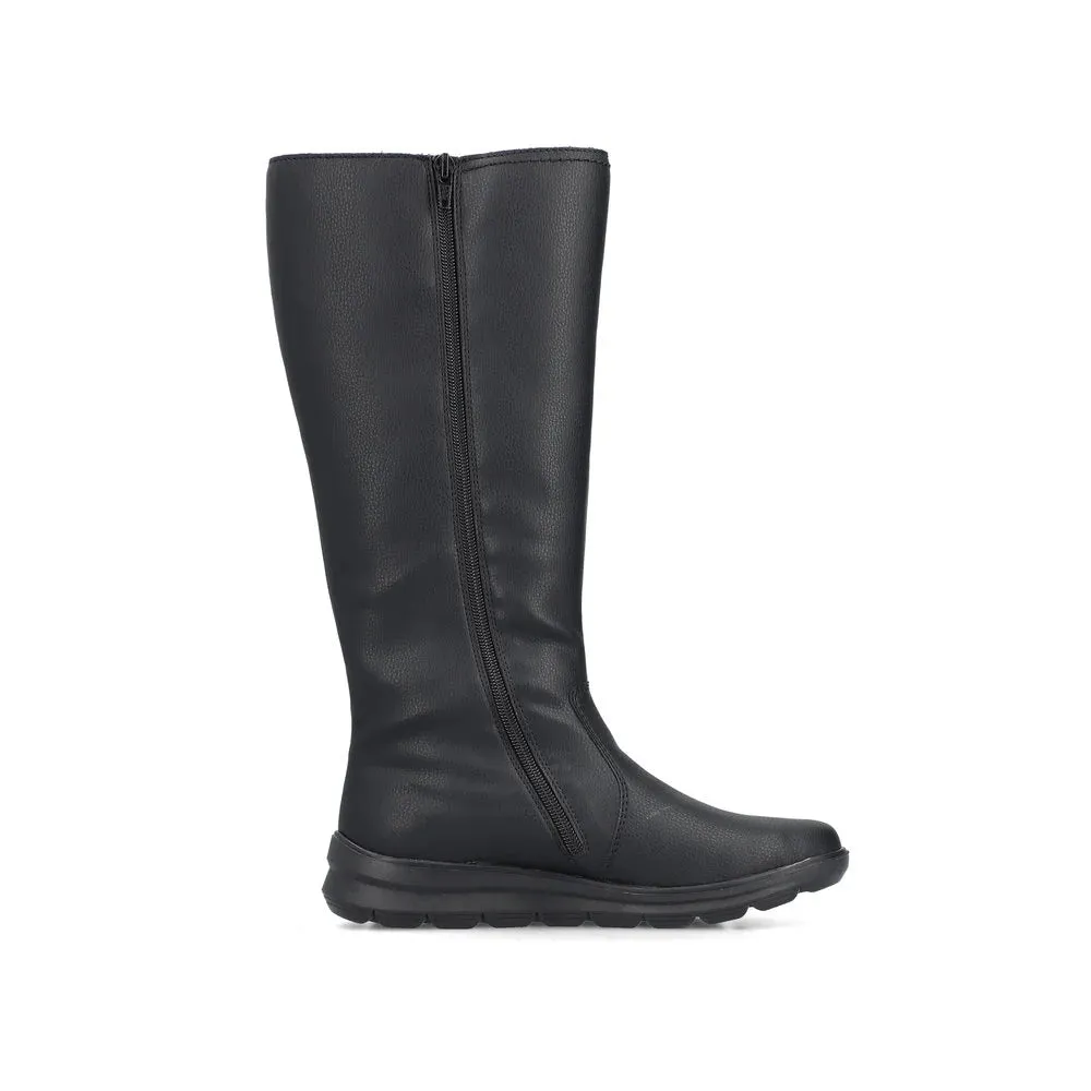 Z0090-00 Black Tall RTex Womens Rain Boots