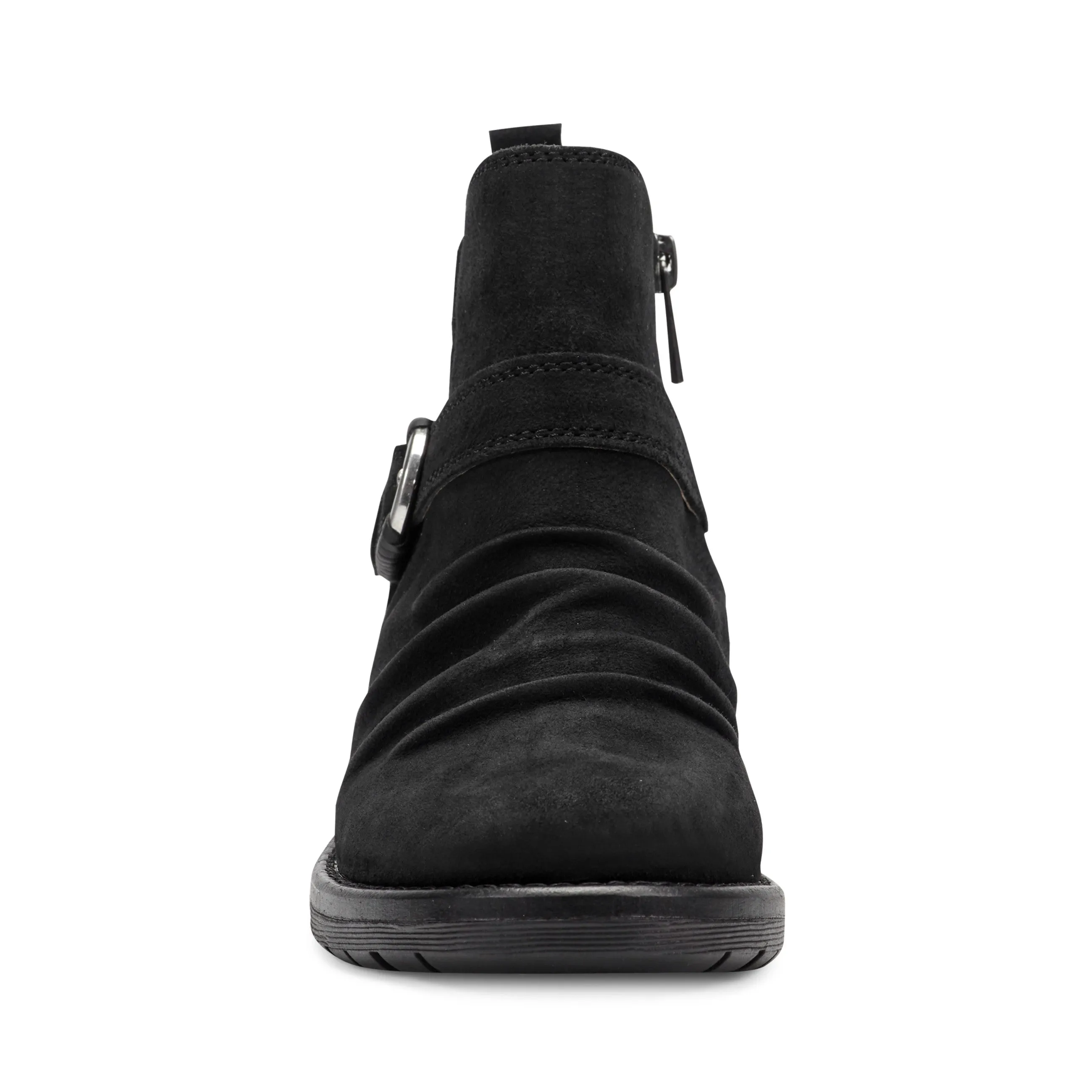 Zane Suede Ruched Booties Western Dresses To Wear With Boots