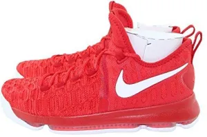 Zoom Kd 9 Basketball Shoes 11 University Red/White Basketball Shoes Mb 03